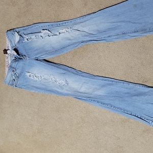 Light blue jeans